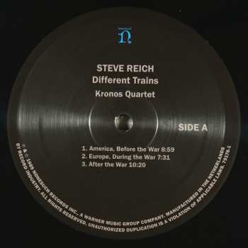 LP Steve Reich: Different Trains / Electric Counterpoint 583820