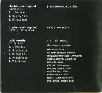 CD Steve Reich: Radio Rewrite 29298