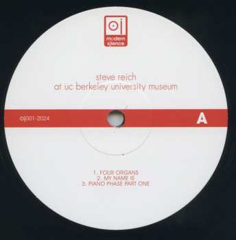 LP Steve Reich: Steve Reich At UC Berkeley University Museum 11.7.1970 LTD 578441