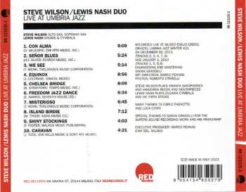 CD Steve Wilson / Lewis Nash Duo: Live At Umbria Jazz 562706