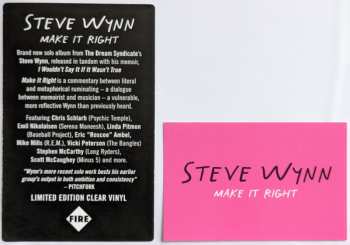 LP Steve Wynn: Make It Right CLR | LTD 630783