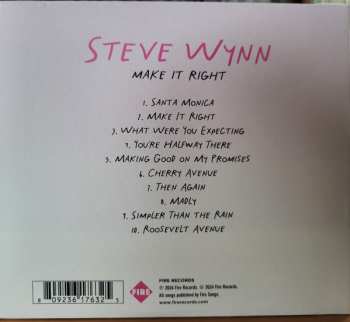 CD Steve Wynn: Make It Right 625678