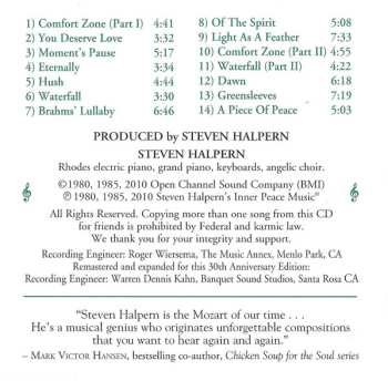 CD Steven Halpern: Comfort Zone 647543