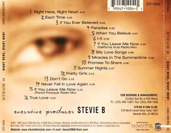 CD Stevie B: Right Here, Right Now! 592982