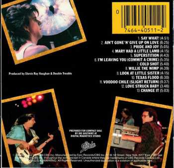 CD Stevie Ray Vaughan & Double Trouble: Live Alive 633498