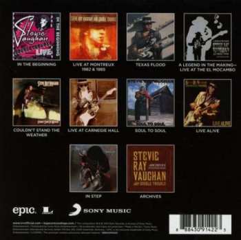 12CD/Box Set Stevie Ray Vaughan & Double Trouble: The Complete Epic Recordings Collection 148439