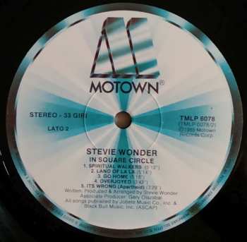 LP Stevie Wonder: In Square Circle 605697