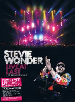 DVD Stevie Wonder: Live At Last: A Wonder Summer's Night 648972