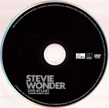 DVD Stevie Wonder: Live At Last: A Wonder Summer's Night 648972