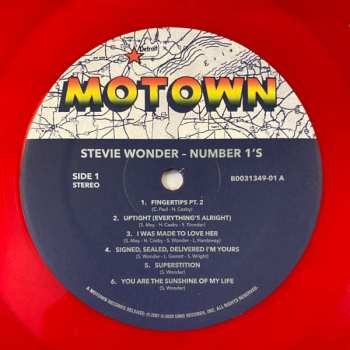 2LP Stevie Wonder: Number 1's CLR | LTD 610954