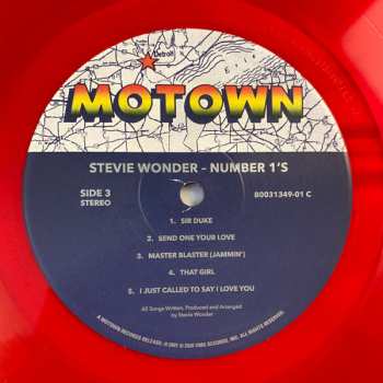 2LP Stevie Wonder: Number 1's CLR | LTD 610954