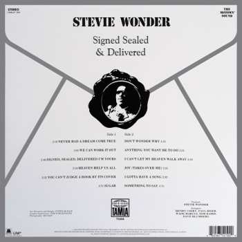 LP Stevie Wonder: Signed Sealed & Delivered 549233