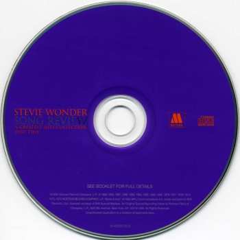 2CD Stevie Wonder: Song Review (A Greatest Hits Collection) 585458