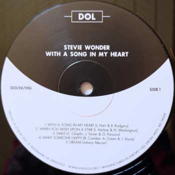 LP Stevie Wonder: With A Song In My Heart DLX 358755