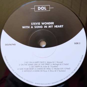 LP Stevie Wonder: With A Song In My Heart DLX 358755