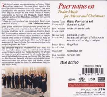 SACD Stile Antico: Puer Natus Est: Tudor Music For Advent & Christmas 546975