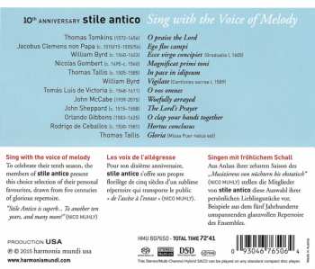 SACD Stile Antico: Sing With The Voice Of Melody 546267