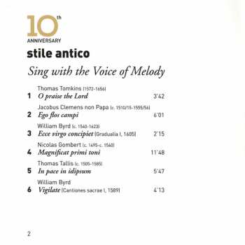 SACD Stile Antico: Sing With The Voice Of Melody 546267