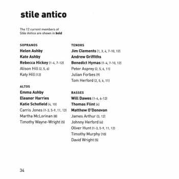 SACD Stile Antico: Sing With The Voice Of Melody 546267