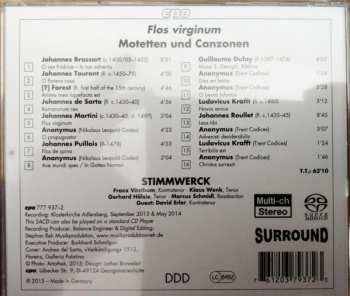 SACD Stimmwerck: Flos Virginum (Motets Of The 15th Century) 192162