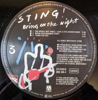 2LP Sting: Bring On The Night 648719