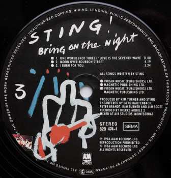 2LP Sting: Bring On The Night 652767