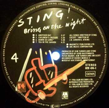 2LP Sting: Bring On The Night 652767