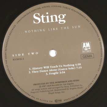 2LP Sting: ...Nothing Like The Sun 654015