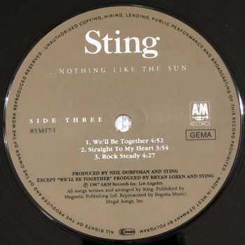 2LP Sting: ...Nothing Like The Sun 654015