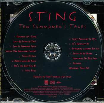 CD Sting: Ten Summoner's Tales 633068