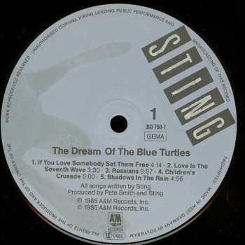 LP Sting: The Dream Of The Blue Turtles 638399