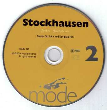 2CD Karlheinz Stockhausen: Complete Early Percussion Works 450639