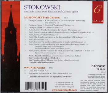 CD Leopold Stokowski: Stokowski Conducts Scenes From Russian And German Opera (Boris Godunov / Parsifal) 656894