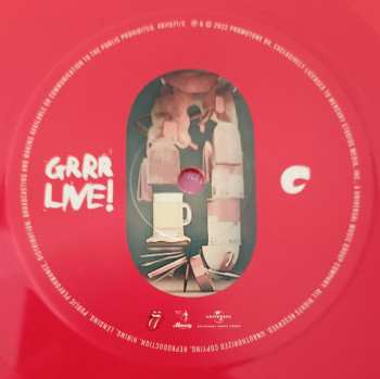 3LP The Rolling Stones: Grrr Live!  LTD 640059