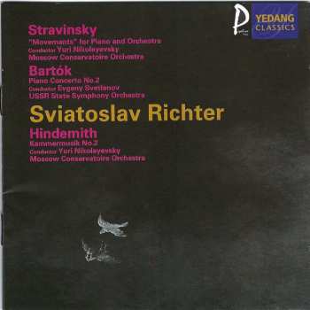 Album Igor Stravinsky: "Movements" For Piano And Orchestra / Piano Concerto No.2 / Kammermusik No.2