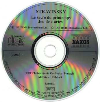 CD Igor Stravinsky: Le Sacre Du Printemps • Jeu De Cartes 568687