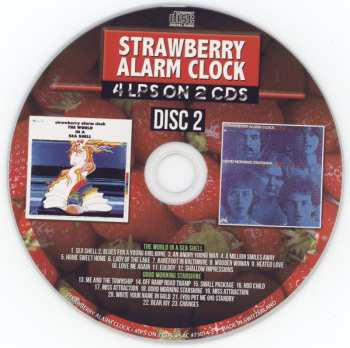 2CD Strawberry Alarm Clock: Strawberry Alarm Clock: 4 LPs On 2 CDs 589563