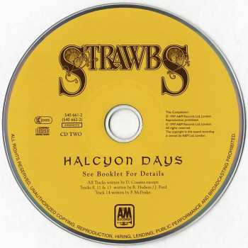 2CD Strawbs: Halcyon Days (The Very Best Of The Strawbs) 15229