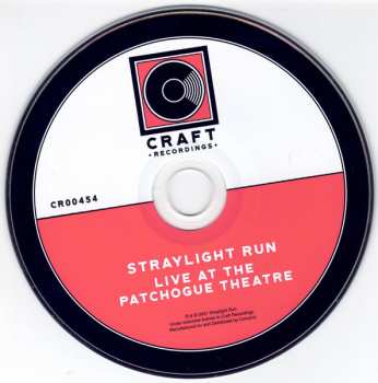 CD Straylight Run: Live At The Patchogue Theatre 656778