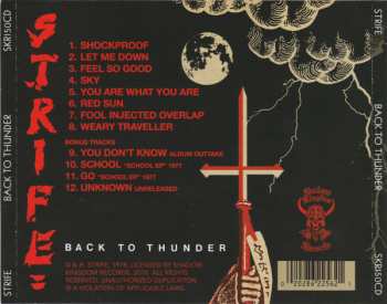 CD Strife: Back To Thunder 653028