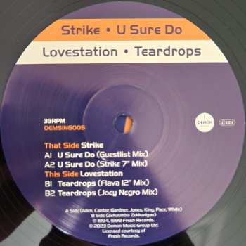 LP Strike: U Sure Do / Teardrops 569333