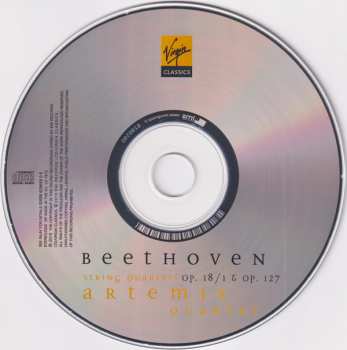 CD Ludwig van Beethoven: String Quartets Op. 18 / 1 & Op. 127 49792