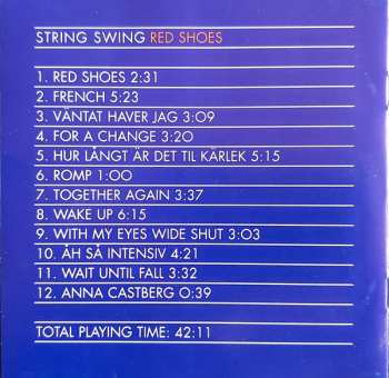 CD String Swing: Red Shoes 282469