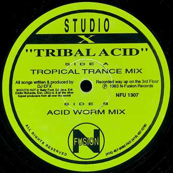 Album Studio-X: Tribal Acid