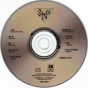 CD Styx: Cornerstone 390682