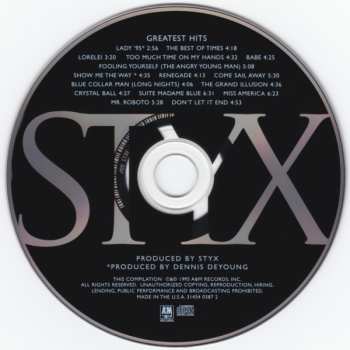 CD Styx: Greatest Hits 640362