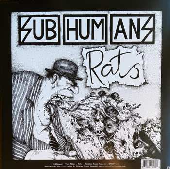 LP Subhumans: Time Flies + Rats CLR 639267