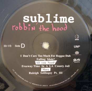 2LP Sublime: Robbin' The Hood 606246