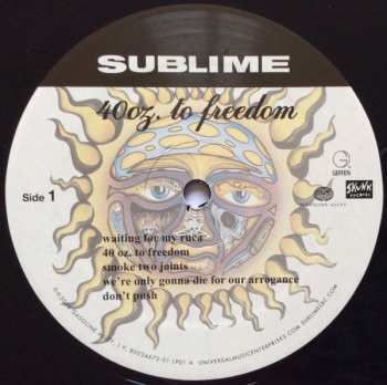 2LP Sublime: 40oz. To Freedom 598105