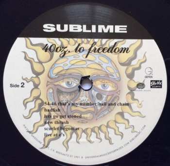 2LP Sublime: 40oz. To Freedom 598105